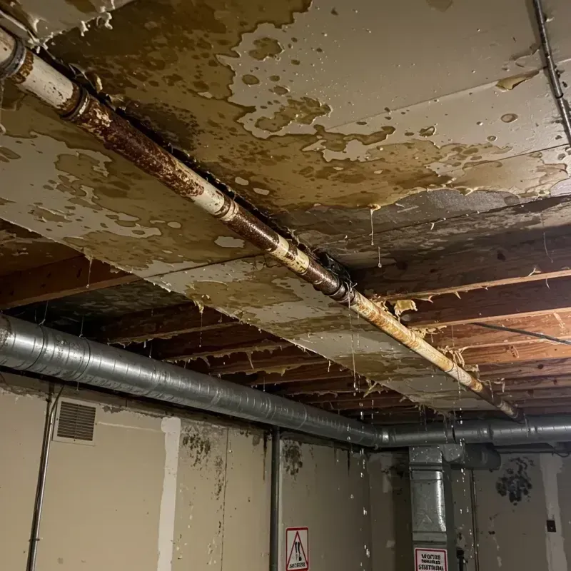 Ceiling Water Damage Repair in Bethlehem Village, CT